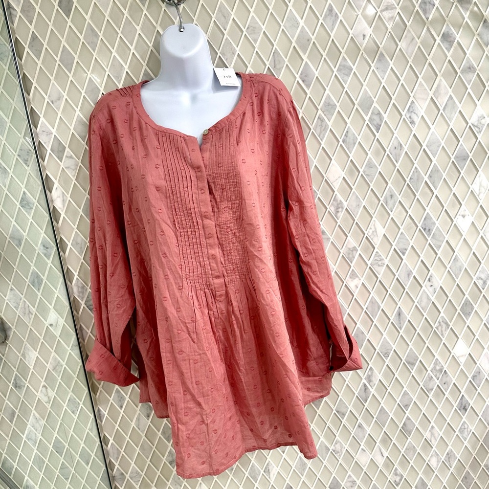 J. Jill Babydoll top -new with tags!